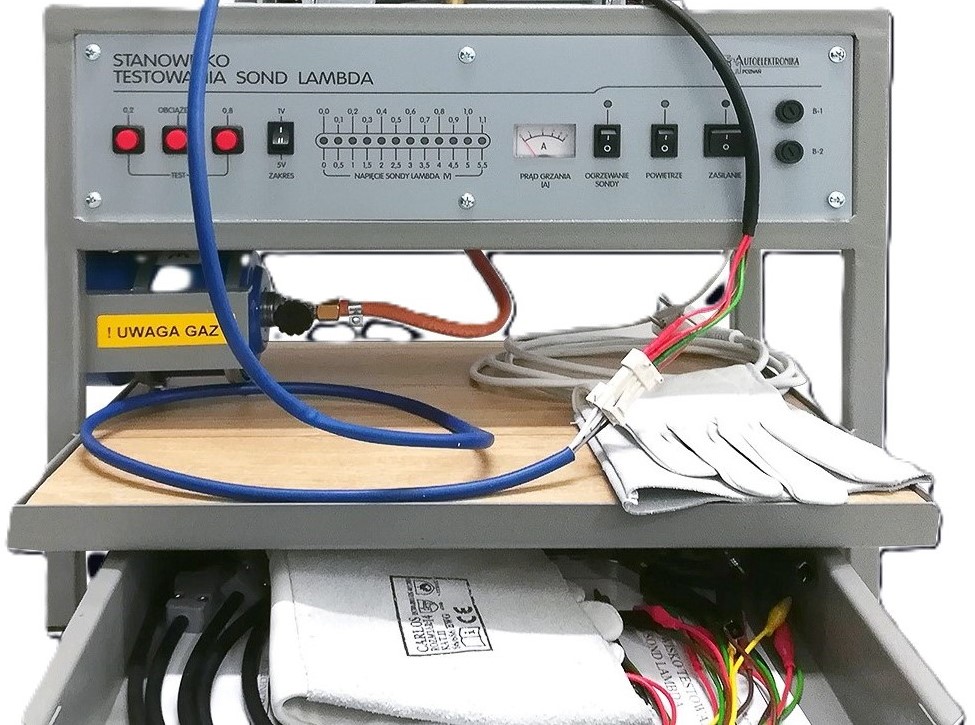 Stanowisko testowania sond Lambda