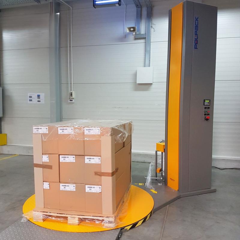 owijarka palet z rozciagiem folii stretch